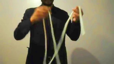 Rope vs. Playing cards magic trick