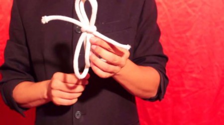 Sharp fingers - rope magic trick tutorial