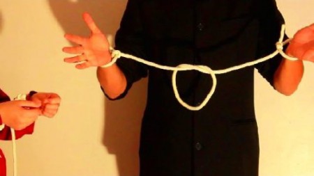 Learn how to do amazing rope magic trick