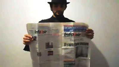 Torn and Restored Newspaper Magic Trick Revealed!