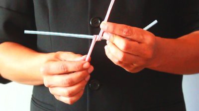 Cool Straw Magic Trick Revealed